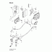 Схема узла: Электрооборудование (Vlr1800tl1 e2) для Suzuki VLR1800 Intruder C1800R/ Boulevard C109R