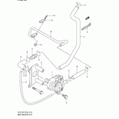 Схема узла: Система индукции воздуха (Model x e18, model y/k1) для Suzuki UC125 Epicuro