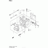 Схема вузла: Головка циліндра для Suzuki AN400 Burgman (EU analogue of SkyWave)
