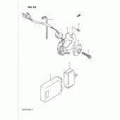 Схема вузла: Імпульсний датчик для Suzuki GSX-R1100
