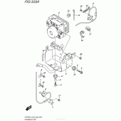 Схема вузла: Hydraulic Unit (Sfv650Al5 E28) для Suzuki SFV650 Gladius