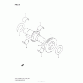 Схема вузла: Балансувальний вал для Suzuki GSX-R1000
