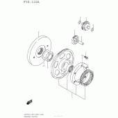 Схема вузла: Привід стартера Suzuki LS650 Boulevard S40