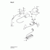 Схема вузла: Електроустаткування для Suzuki VS800 Boulevard S50