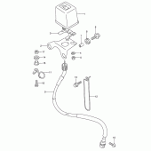 Схема вузла: Валік (Model t) для Suzuki RMX250