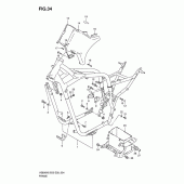 Схема узла: Рама для Suzuki VS800 Boulevard S50