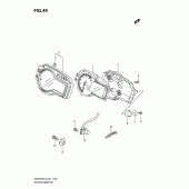 Схема узла: Спидометр (Gsr750auel2 e21) для Suzuki GSR750