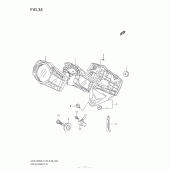 Схема вузла: Speedometer (Gsx-R600L2 E03) для Suzuki GSX-R600