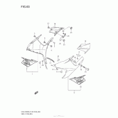 Схема узла: Side Cowling (44X) для Suzuki GSX-R600