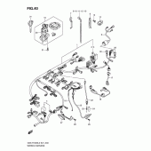 Схема узла: Электропроводка (Gsx-r1000ufl2 e21) для Suzuki GSX-R1000