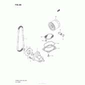 Схема вузла: Масляний насос Suzuki VZ800 Boulevard M50