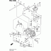 Схема вузла: Throttle Body (An650L6 E33) для Suzuki AN650 Burgman (EU analogue of SkyWave)