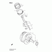 Схема узла: Коленчатый вал & Поршень для Suzuki VZR1800 Intruder M1800R/ Boulevard M109R