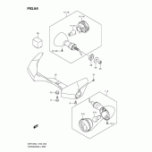 Схема вузла: Поворотники (Vzr1800ufl1 e19) ​​для Suzuki VZR1800 Intruder M1800R/ Boulevard M109R