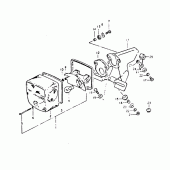 Схема узла: Задний фонарь (Стоп-сигнал) для Suzuki DR400