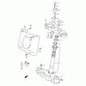 Схема узла: Рулевая траверса (Model y) для Suzuki VL1500 Intruder LC