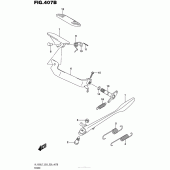 Схема узла: Stand (Vl1500Bl7 E28) для Suzuki VL1500 Boulevard C90T B.O.S.S