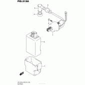 Схема вузла: Електроустаткування для Suzuki DR-Z125 DR-Z125L