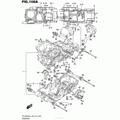 Схема вузла: Картер двигуна для Suzuki VZR1800 Boulevard M109R BOSS