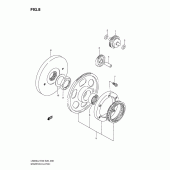 Схема узла: Привод стартера для Suzuki LS650 Boulevard S40