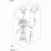 Схема вузла: Carburetor (Dr650Sel4 E03) для Suzuki DR650 DR650SE