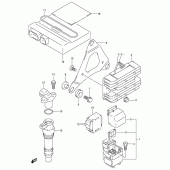 Схема вузла: Електроустаткування для Suzuki GSX1300 Hayabusa