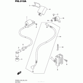 Схема узла: Электрооборудование для Suzuki DR200 DR200S