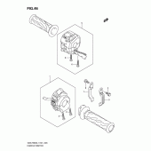 Схема вузла: Пульт управління рульовий для Suzuki GSX-R600