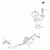 Схема вузла: Імпульсний датчик для Suzuki GSX-R600