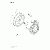 Схема узла: Статор & Ротор для Suzuki SV1000