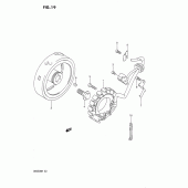 Схема вузла: Статор & Ротор для Suzuki DR650 DR650R