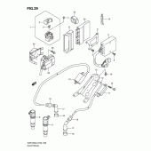 Схема вузла: Електрообладнання (Vzr1800l2 e02) для Suzuki VZR1800 Intruder M1800R/ Boulevard M109R
