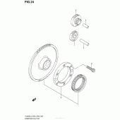 Схема вузла: Привід стартера Suzuki VL800 Boulevard C50T