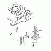 Схема узла: Топливный кран (Model t) для Suzuki GSX750