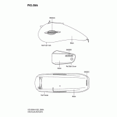 Схема вузла: Наклейка (Black)(k4) для Suzuki VZ1600 Marauder M1600