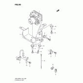 Схема вузла: Блок ABS (Gsf1250sal1 e21) для Suzuki GSF1250 Bandit S