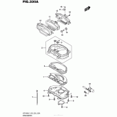 Схема вузла: Speedometer (Vzr1800L7 E28) для Suzuki VZR1800 Boulevard M109R BOSS