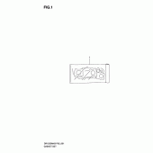 Схема узла: Ремкомплект прокладок двигателя для Suzuki DR125