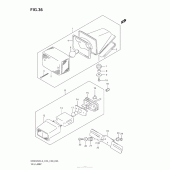 Схема вузла: Tail Lamp (Dr650Sel3 E28) для Suzuki DR650 DR650SE