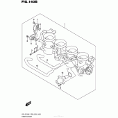 Схема вузла: Throttle Body (Gsx-S1000Al7 E03) для Suzuki GSX-S1000
