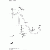 Схема вузла: Шланг масляний Suzuki DR-Z400 DR-Z400SM