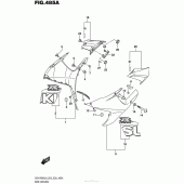 Схема вузла: Side Cowling (Ysf) для Suzuki GSX-R600