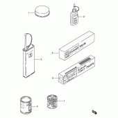 Схема вузла: Опція для Suzuki GSF600 Bandit