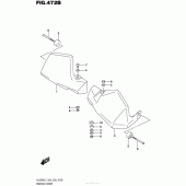 Схема вузла: Захист рук (Опція) для Suzuki DL650 V-Strom