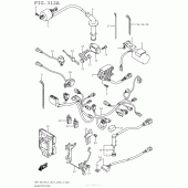 Схема вузла: Електроустаткування для Suzuki RM-Z450