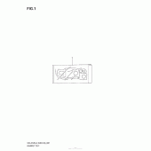 Схема узла: Ремкомплект прокладок двигателя для Suzuki DR-Z125 DR-Z125L