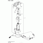Схема узла: Топливный насос для Suzuki DL1000 V-Strom