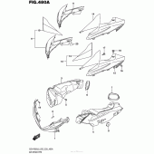 Схема вузла: Air Intake Pipe (Ysf, Arb) для Suzuki GSX-R600
