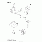 Схема узла: Электрооборудование (Gsx-R750 L2 E28) для Suzuki GSX-R750