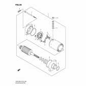 Схема узла: Стартер электрический для Suzuki VZR1800 Intruder M1800R/ Boulevard M109R